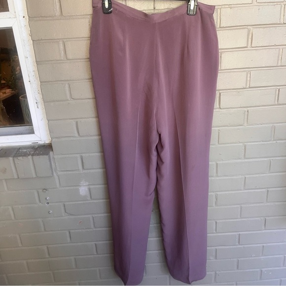 Amanda Smith 100% Silk 5 Piece Set Wide Leg Pants, Skirt, Cami, Tank, Blazer - Picture 11 of 16